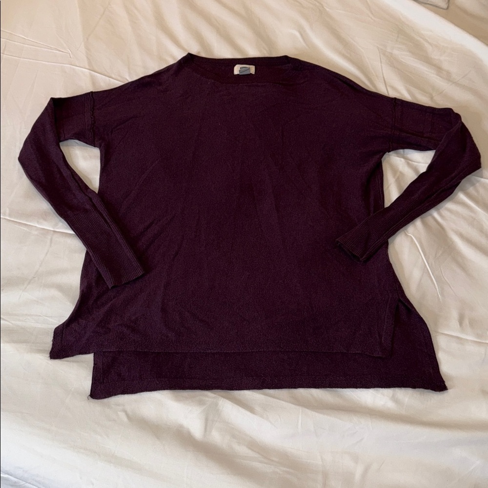 Old Navy Deep Purple Sweater